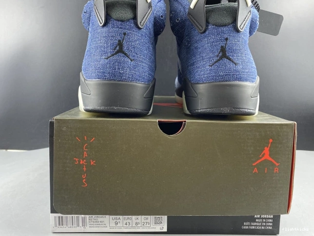 Air Jordan Denim Washed CT5350-401 6 0818